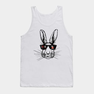 2023 Year Of the Rabbit Chinese New Year 2023 Bunny Head Tank Top